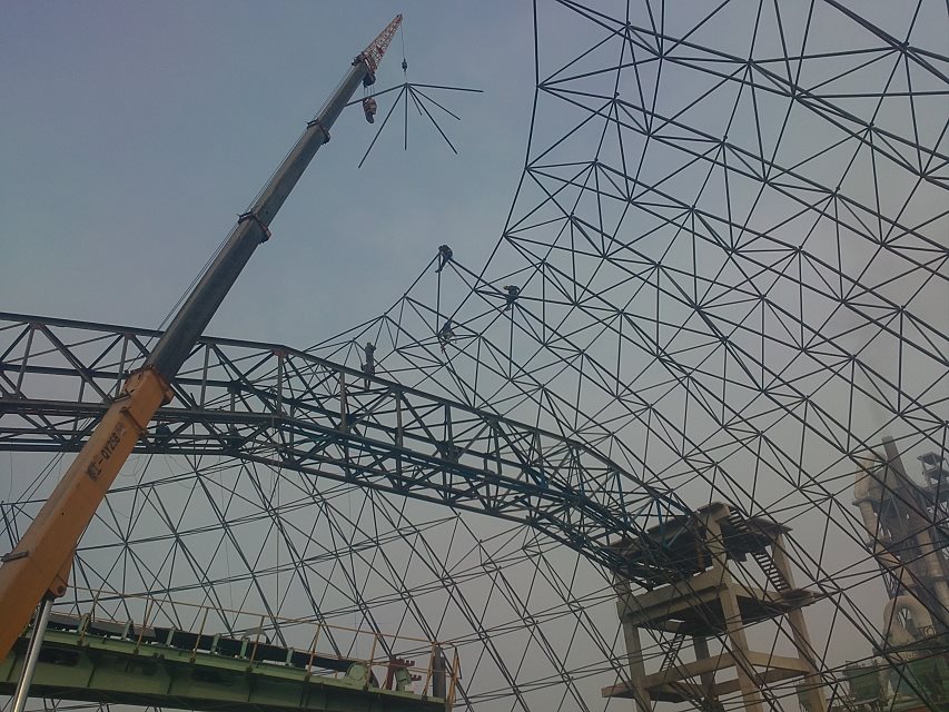 华蓥网架施工